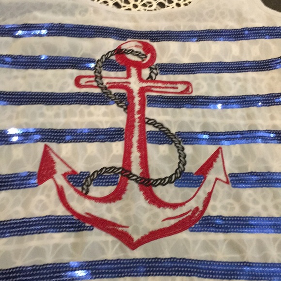Crochet Anchor Tee - Picture 4 of 4